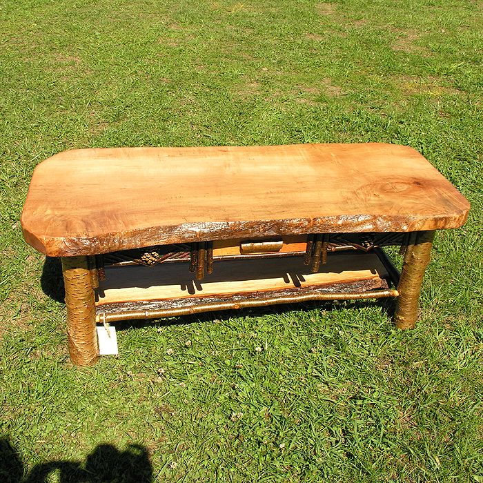 rustic coffee tables adirondack coffee table Adirondack Wildwood NY